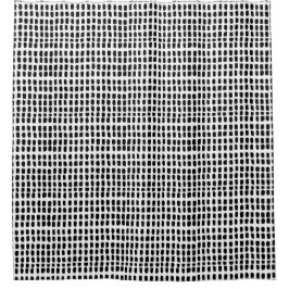 Cortina Para Box Padrão de arte minimalista preto branco