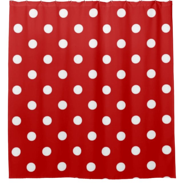 Cortina Para Box padrão de bolinhas (Frente)