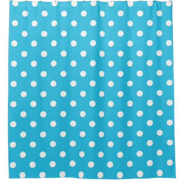 Cortina Para Box padrão de bolinhas (Frente)