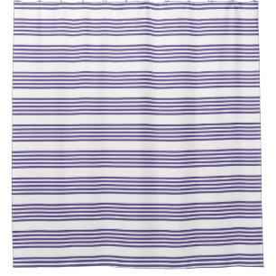 Cortina Para Box Padrão de cinco faixas ultravioleta e branca