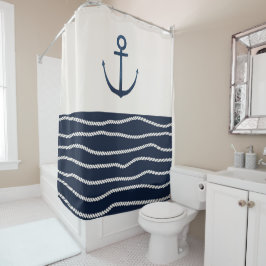 Cortina Para Box Padrão de Corda e Âncora