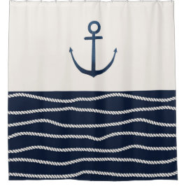 Cortina Para Box Padrão de Corda e Âncora