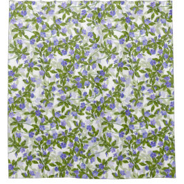 Cortina Para Box Padrão de Dias de Periwinkle Clássico