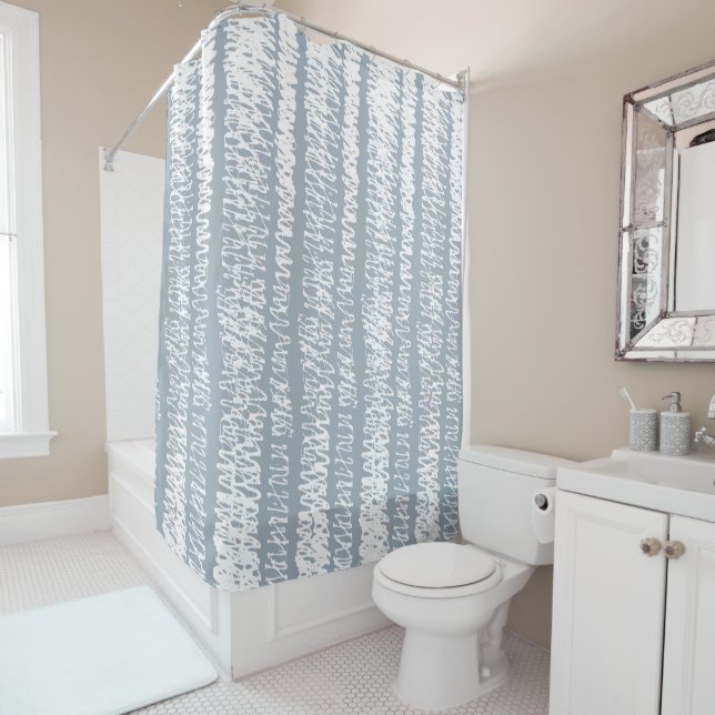 Cortina Para Box Padrão de Escrivação sem costura (In Situ)