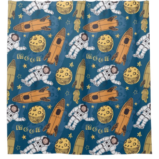 Cortina Para Box Padrão de espaço (Frente)