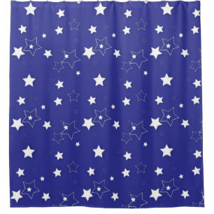 Cortina Para Box Padrão de estrelas