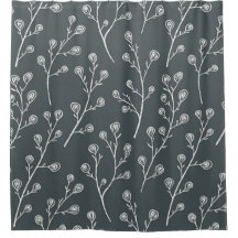 Padrão de flor selvagem branca