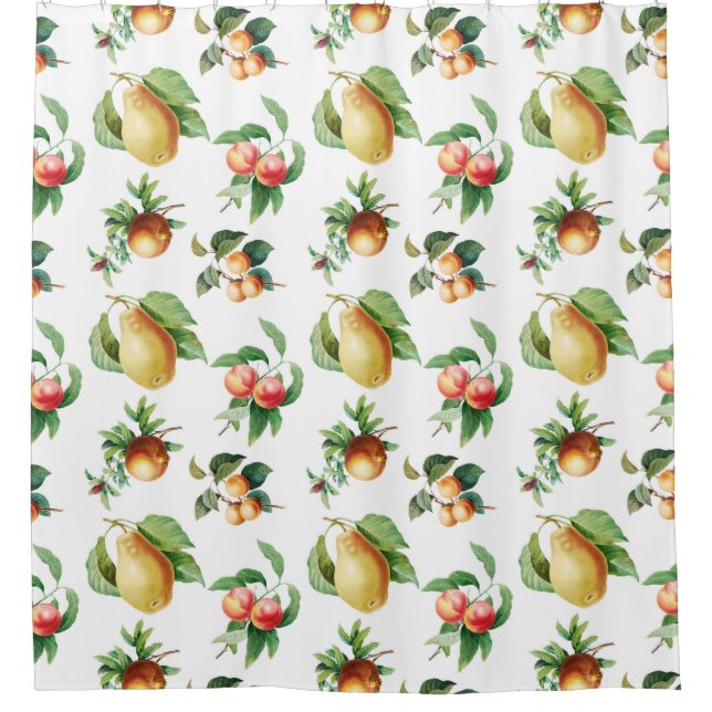 Cortina Para Box Padrão de fruta (Frente)