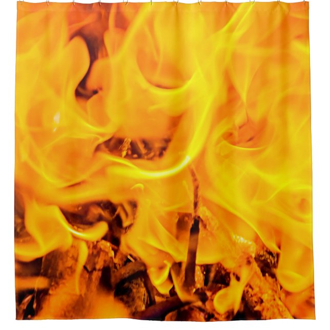 Cortina Para Box Padrão De Incêndio E Chamas (Frente)