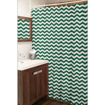 Padrão de listra zigue-zague em chevron verde-teal