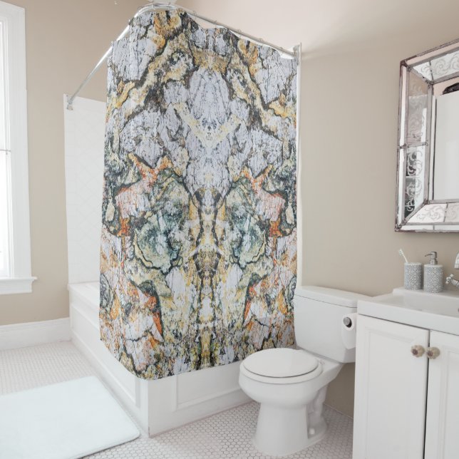 Cortina Para Box Padrão de Pedra Natural (In Situ)