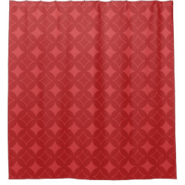 Cortina Para Box Padrão de shippo vermelho