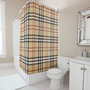 Cortina Para Box Padrão de Tartan escocês