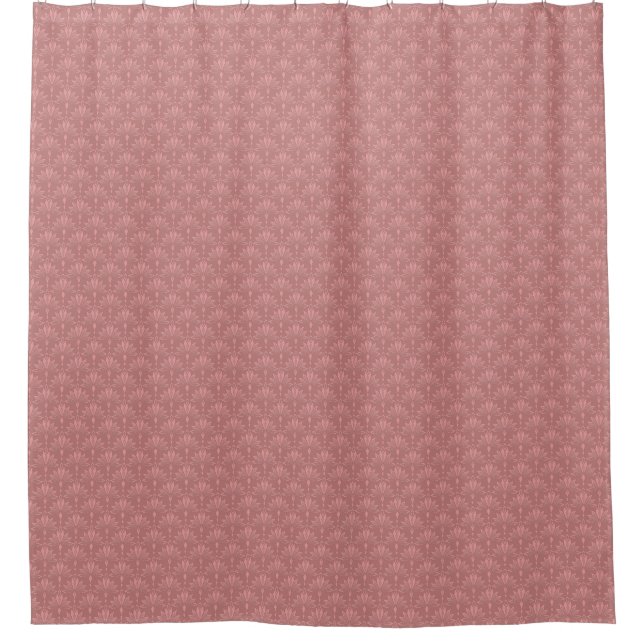 Cortina Para Box padrão deco de na moda. (Frente)