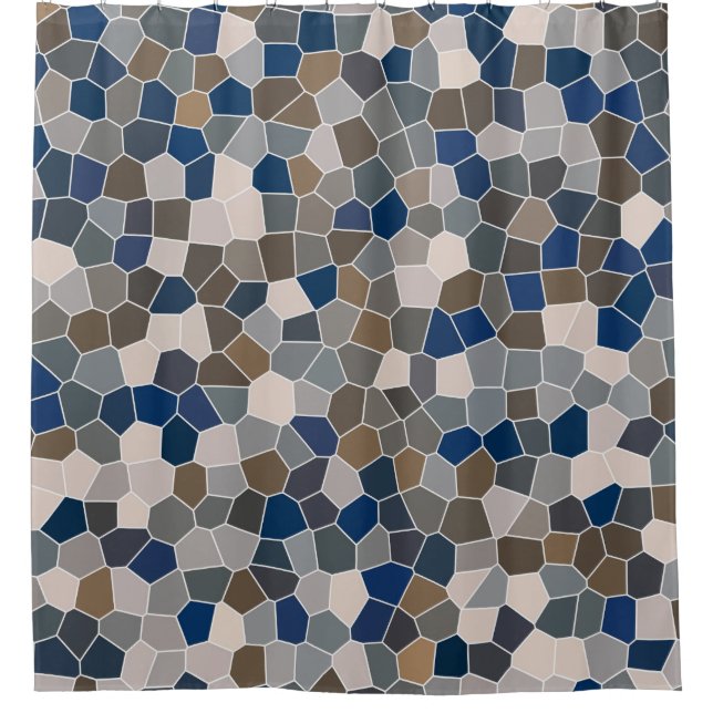 Cortina Para Box Padrão Moderno da Tendência legal (Frente)