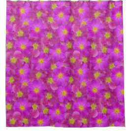 Cortina Para Box Padrão Selvagem de Rosa