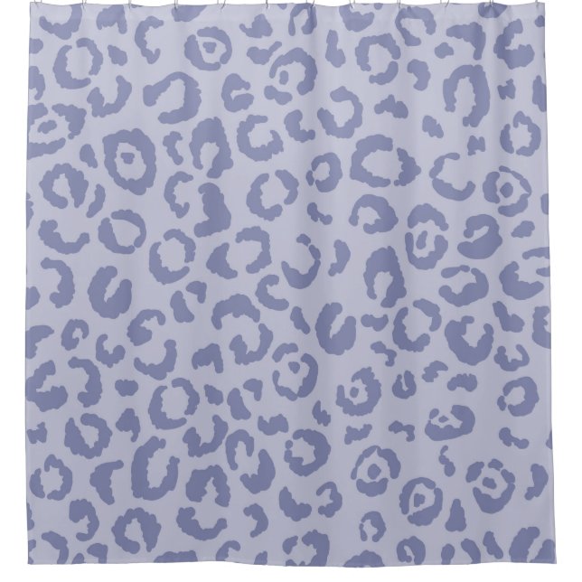 Cortina Para Box padrão sem descontinuidades do leopardo abstrato m (Frente)