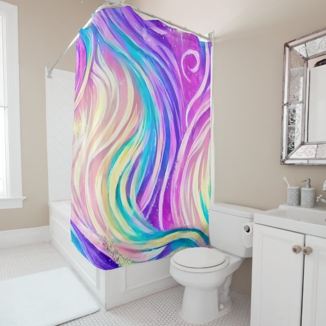 Cortina Para Box Padrão Suave Colorido (In Situ)