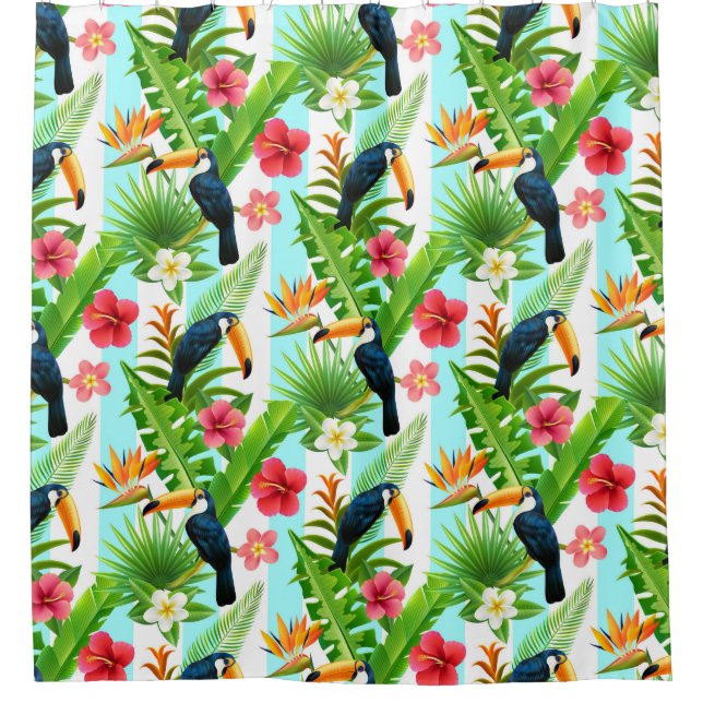 Cortina Para Box Padrão tropical (Frente)