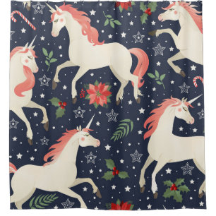 Cortina Para Box Padrão uniforme de aquarela com fatia madura de l