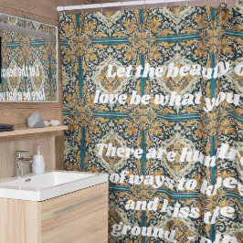 Cortina Para Box Padrões de Azulejo Elegante personalizados e prese