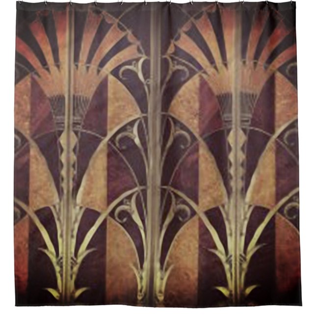 CORTINA PARA BOX PAINÉIS ART DECO 4 (Frente)