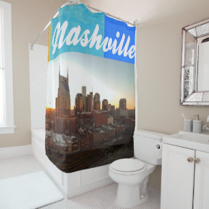 Cortina Para Box Paisagem de Nashville Tennessee City