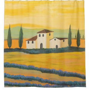 Cortina Para Box Paisagem tucana, pintor privado, pintura acrílica