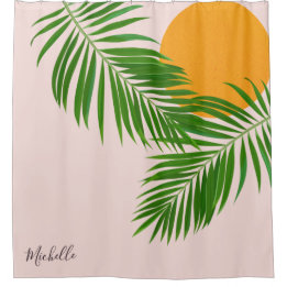 Cortina Para Box Palma de Sol Tropical Retroativa deixa nome minima