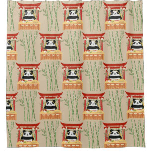 Cortina Para Box panda, sushi