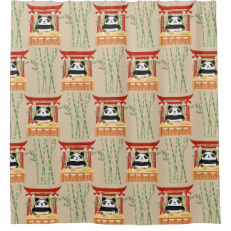 Cortina Para Box panda, sushi