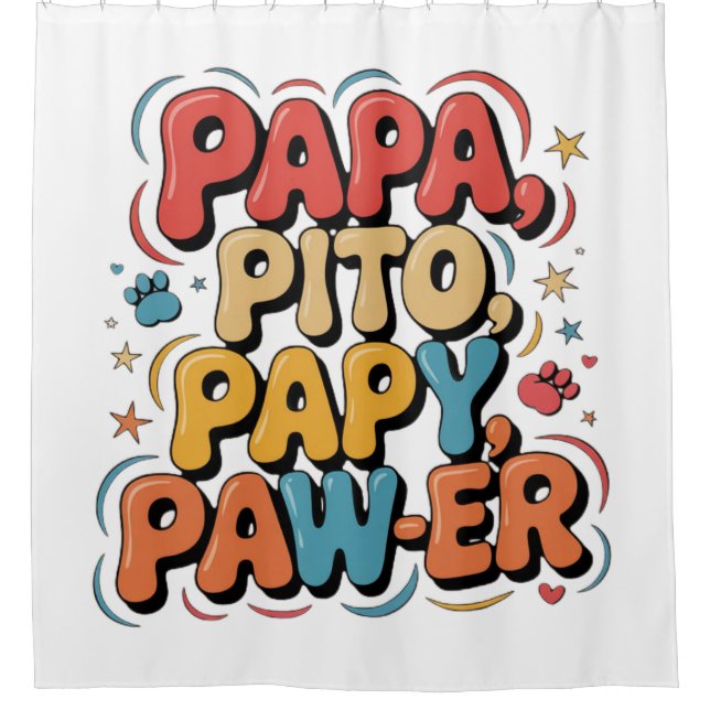 Cortina Para Box Papa Pito Pappy Pawer (Frente)