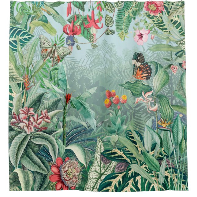 Cortina Para Box Paraíso tropical (Frente)