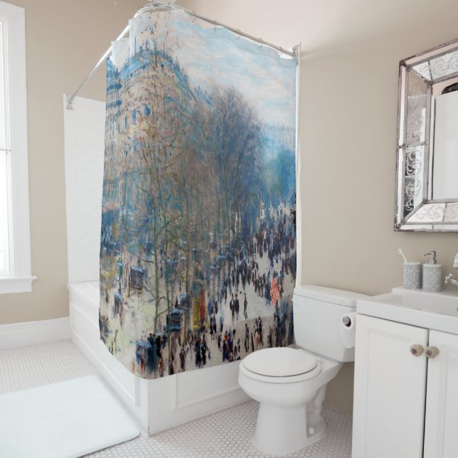 Cortina Para Box Paris Boulevard, Claude Monet (In Situ)