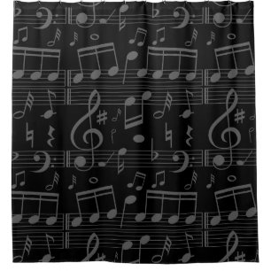 Cortina Para Box partitura musical de música negra