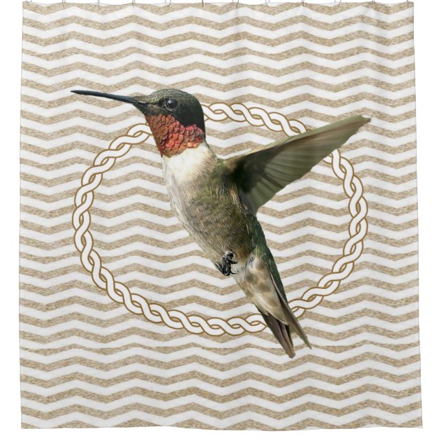 Cortina Para Box Pássaro da Cortina do chá (Frente)