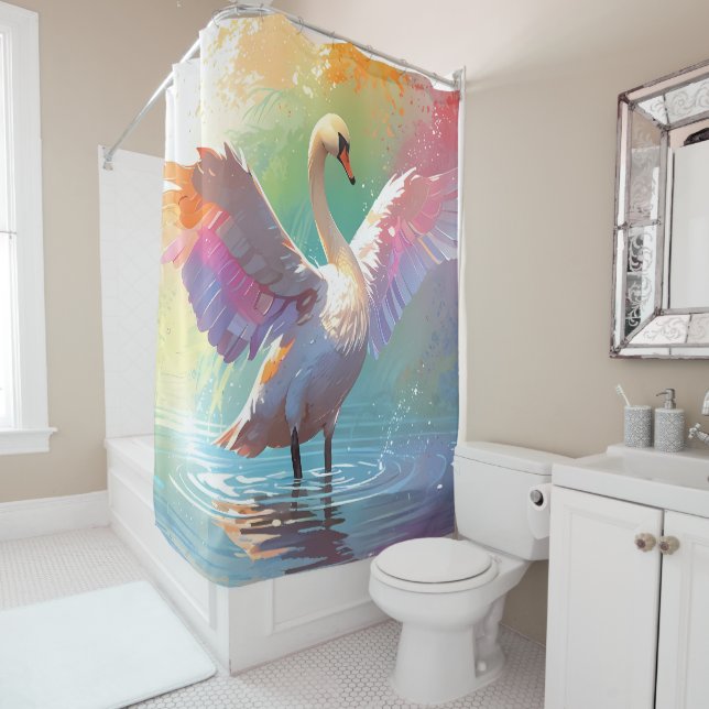 Cortina Para Box Pastel Elegance Graceful (In Situ)