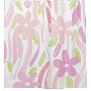 Cortina Para Box Pastel Floral Retrô (10)