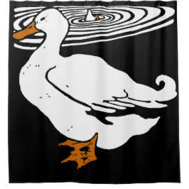 Cortina Para Box Patos Vitorianos De Animais Da Exploração De Madei