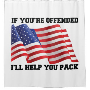 Cortina Para Box patriota americano