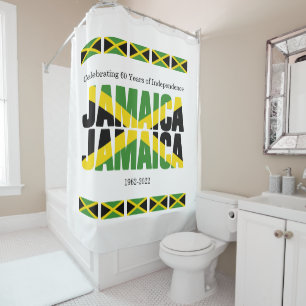 Cortina Para Box Patriotic JAMAICA JAMAICA