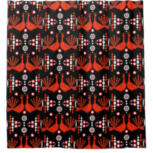 Cortina Para Box Peacock Jewelry E Decor