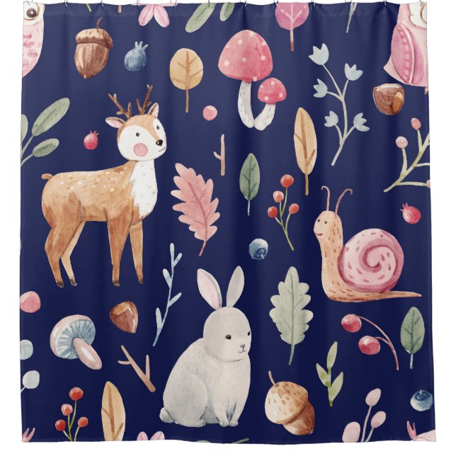 Cortina Para Box Pecuária de Fada de Animais Infantis (Frente)