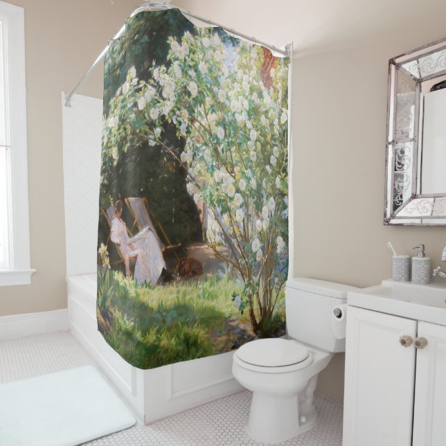 Cortina Para Box Peder Severin Kroyer - Rosas (In Situ)