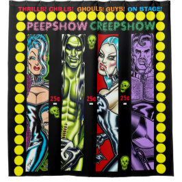 Cortina Para Box Peepshow Creepshow