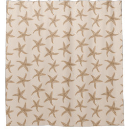 Cortina Para Box Peixe-estrela da areia no novo marfim