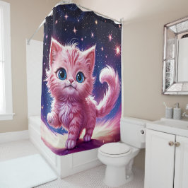 Cortina Para Box Peixes rosados de sonho, vitrine, design único