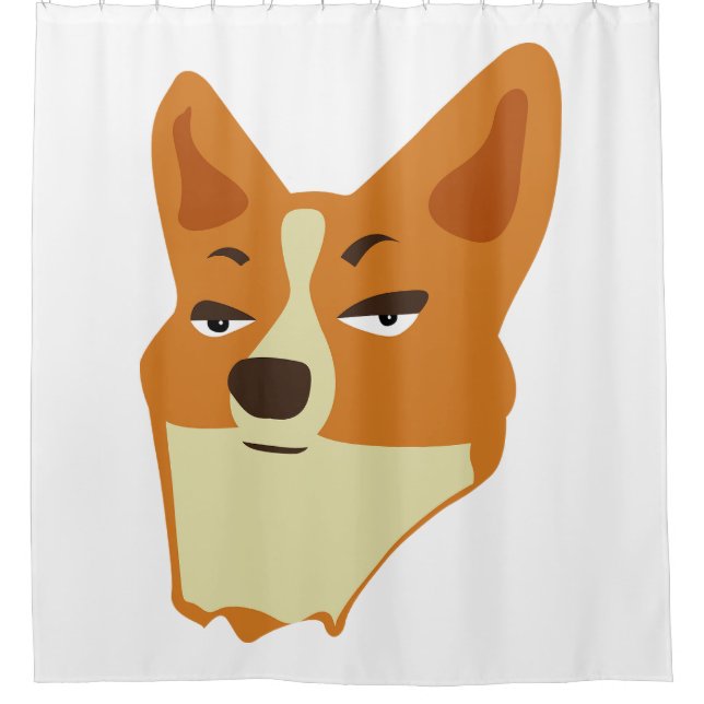 Cortina Para Box Pembroke Welsh Corgi (Frente)