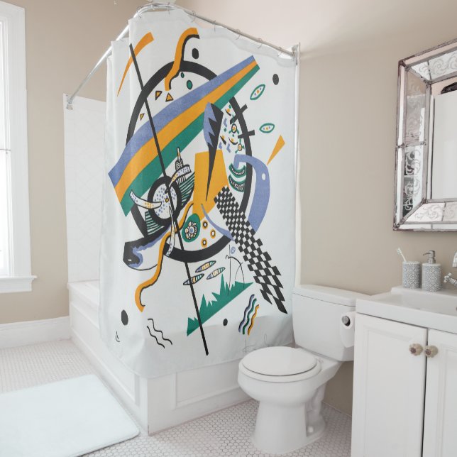 Cortina Para Box Pequenos mundos IV, Abstrato, Wassily Kandinsky (In Situ)