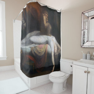 Cortina Para Box Pesadelo de Henry Fuseli Gothic Macabre Dark Art